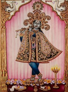 Lord Krishna by School Indian