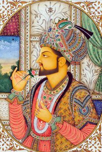 Mughal Emperor Shah Jahan by School Indian