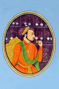 Miniature Painting of Shah Jahan
