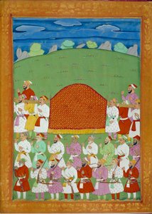 Palanquin of the Concubines of the Sultan, Court of the Shah Alem