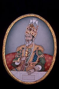 Portrait of Shah Jahan by School Indian
