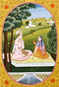 Year Calendar Picture & Painting for a Hindu Month Ash Ad, India