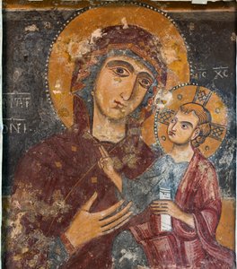 Fresco in the Church of Santa Maria della Palomba
