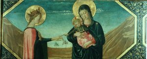 The Mystic Marriage of St. Catherine, Florentine School