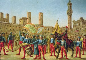 The Palio di Siena by School Italian