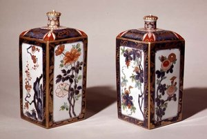 A pair of tokkuri by Japanese School