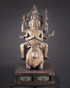 Daiitoku Myoo, Kamakura Period by Japanese School