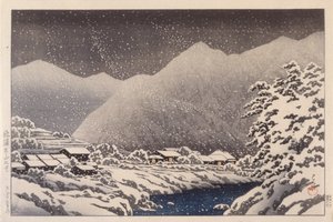 Hida Valley In Winter by School Japanese