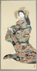 Jigoku Reigan or Portrait of a Beautiful Woman by Japanese School
