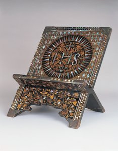 Momoyama Period Christian folding missal stand, late 16th - early 17th century by Japanese School