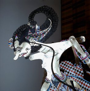 Wayang (shadow puppets) by School Javanese