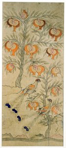 A Panel from an Eight Fold Screen by School Korean
