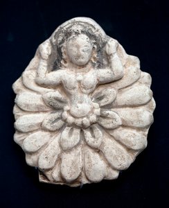 Renaissance of a Lotus. Carved motif, undated. National Museum of Korea, Seoul (South Korea) by School Korean