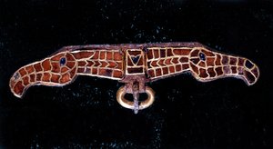 Merovingian fibula