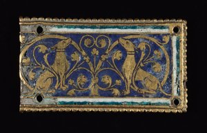 Plaque, probably from a Reliquary Shrine by School Mosan