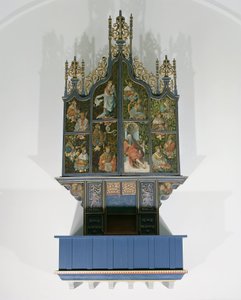 Painted organ by School Netherlandish