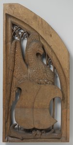 Panel from an organ case, c. 1510-20