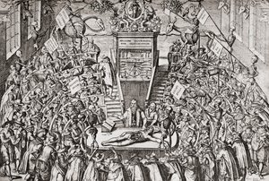 Students Attending an Anatomy Class at Leiden University