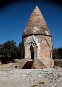View of the tomb of Melik Gazi (12th century) by School Ottoman