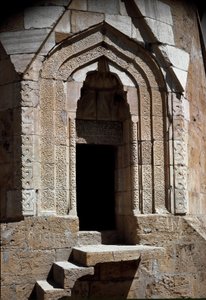 View of the tomb of Melik Gazi by School Ottoman