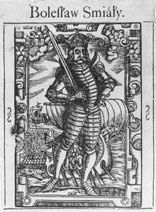 Boleslaw II the Generous (engraving)