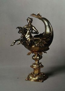 Pitcher for Washing Hands in the Form of a Winged Beast, Augsburg by School Russian