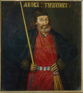 Portrait of Jakov Turgenev by School Russian