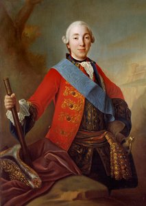 Portrait of Peter III Fedorovich (1728-1762) Russian tsar by School Russian