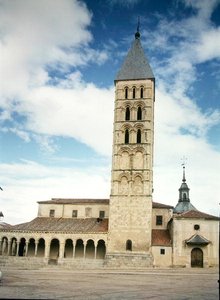Exterior of the Church of San Estaban by School Spanish