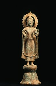 Buddha, Davaravati Period by School Thai