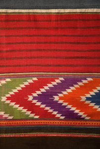 Detail of Tai Lu fabric by School Thai
