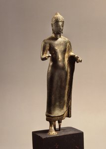Standing Buddha, Davaravati Period