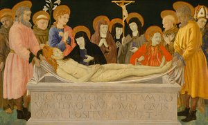 The Entombment of Christ by School of Ferrare