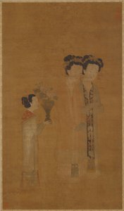 Court ladies and attendant, Ming dynasty, 16th century by School of Tang Yin