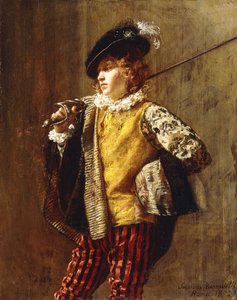An Elegant Courtier, 1872