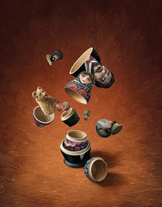 The Sneeze, 2010 by Scott McKowen