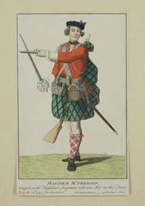 Malcolm McPherson, Corporal in the Black Watch Regiment, Shot for Desertion by Scottish School