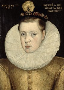 Portrait of James VI of Scotland, later James I of England