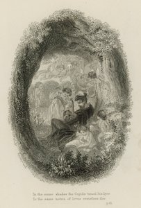 Scene from Windsor Forest, by Alexander Pope by Scottish School