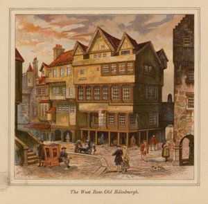 The West Bow, Old Edinburgh