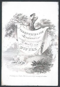 Valentine & Son, engravers and wooden stampcutters by Scottish School