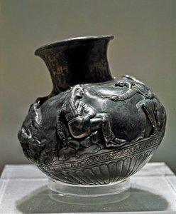 Silver Ritual Vase from the 7-6th Century BC by Scythian