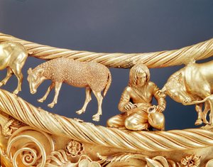 Milking of Sheep (detail)