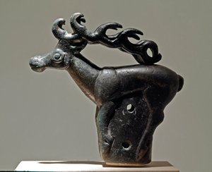 Zoomorphic Cover Representing a Deer