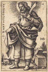 Bartholomew by Sebald Beham