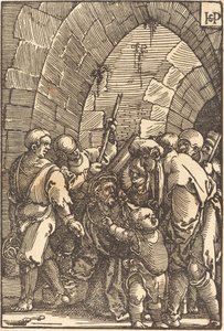 Christ Bearing the Cross by Sebald Beham