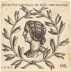 Domitia Calvilla by Sebald Beham
