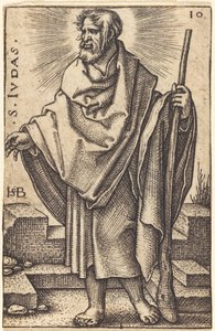 Judas Thaddaeus by Sebald Beham