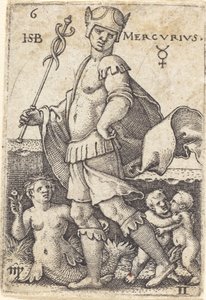 Mercury by Sebald Beham