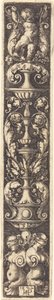Ornament with Two Women Blindfolded by Sebald Beham